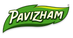 Pavizham Black and white logo